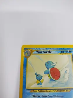 Pokemon TCG Wartortle Card 15/18 Southern Islands 2001 Non-Holo, Vintage - Image 2