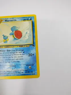 Pokemon TCG Wartortle Card 15/18 Southern Islands 2001 Non-Holo, Vintage - Image 5