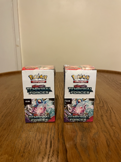 2 x Pokemon Temporal Forces Half Booster Box 18 Pack(Brand New & Sealed) - Image 1