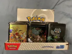 Pokemon TCG: Stacking Tin 2025 - 3Packs - SEALED LOT OF 6 Tins Set With Display - Image 2
