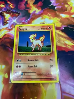 Ponyta 19/108 Evolutions Regular LP-Lightly Played Pokemon TCG - Image 3