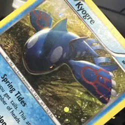 Kyogre XY51 XY Holo Black Star Promo Pokemon LP-NM - Image 3