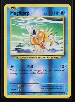 Pokemon TCG Magikarp Evolutions 33/108 Reverse Holo - Image 1