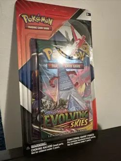 🔥 Pokemon TCG Evolving Skies Booster Pack Factory Sealed! 🔥 - Image 1