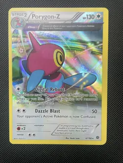 Pokemon TCG Porygon-Z Ancient Origins 67/98 Holo Holo Rare LP - Image 1