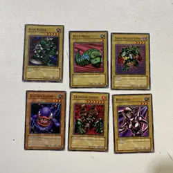 1996 Vintage Yu Gi Oh Card Lot Of 6 Vintage 1st Edition Ungraded Mixed - Image 1