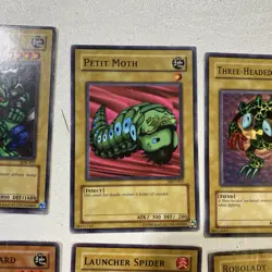 1996 Vintage Yu Gi Oh Card Lot Of 6 Vintage 1st Edition Ungraded Mixed - Image 5