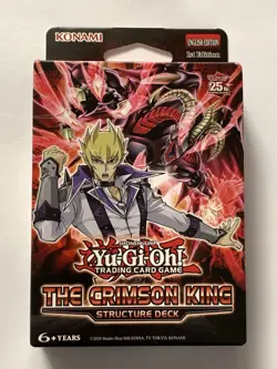 Yu-Gi-Oh! TCG: The Crimson King 1st Edition Structure Deck - Image 1