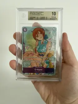 BGS 10 O-Nami (Illustration Box Vol.1) OP05-062 One Piece Promotion Cards Foil - Image 1