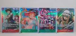 One Piece OP-14 LOT Of Four SR Cards Japanese - Image 1