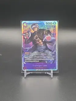 One Piece Trafalgar Law ST10-010 SR PRB-01 TCG English NM - Image 1