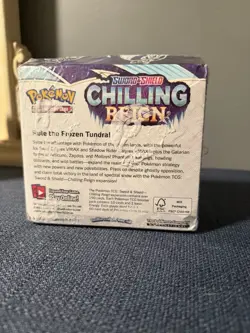 Pokemon TCG Sword & Shield Chilling Reign Booster Box English Over 190 Cards - Image 3