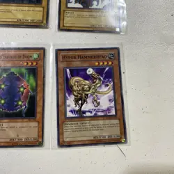 1996 Vintage Yu Gi Oh Card Lot Of 6 Vintage 1st Edition Ungraded Mixed - Image 2