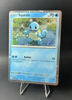Squirtle Cosmos Holo 048 Sv: Scarlet & Violet Promo Cards Holo POKEMON TCG [LP] - Image 2