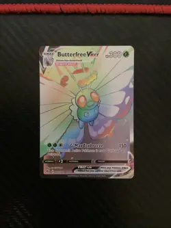 Butterfree V MAX 190/189 Darkness Ablaze Pokemon Card Secret Rare Near Mint - Image 1
