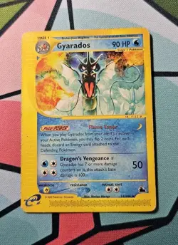 Gyarados - 11/144 - Pokemon Skyridge Non-Holo Card HP - Image 1