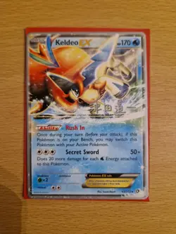 Pokemon TCG Legendary Treasures Keldeo EX World Championship 2014 Card 45/113 - Image 1
