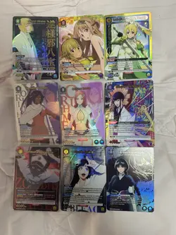 Union Arena Bleach Thousand Year Blood War And Sword Art Online CHASE CARDS - Image 1