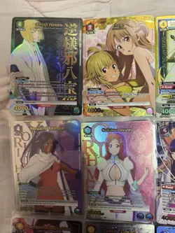 Union Arena Bleach Thousand Year Blood War And Sword Art Online CHASE CARDS - Image 4