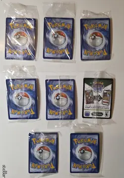 2025 Pokemon Christmas Calender Stamped Promo Card Set (8) **SEALED** - Image 2