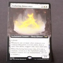 Enduring Innocence Ext. Art MTG Duskmourn Rare 368 NM - Image 1