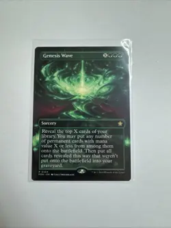 Genesis Wave (Borderless) 0334 NM MTG Foundations - Image 1