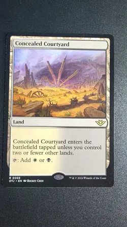 Concealed Courtyard Outlaws of Thunder Junction Regular - Image 1