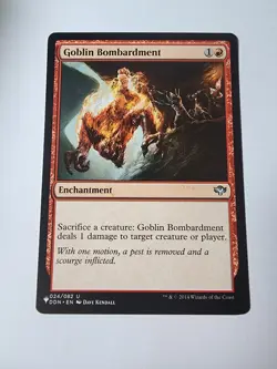 Goblin Bombardment The List Reprints Regular - Image 1
