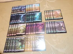 MTG Full Art Land x50 Lorwyn Eclipsed NM - Image 1