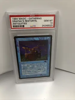 Drafna's Restoration Antiquities PSA 10 GEM MINT MTG Magic The Gathering - Image 1