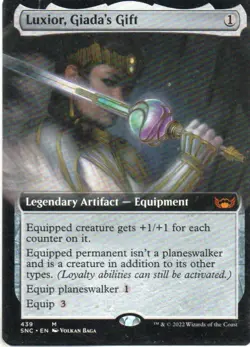 MTG: Streets of New Capenna: Extended Art Luxior, Giada's Gift: LP Condition - Image 1