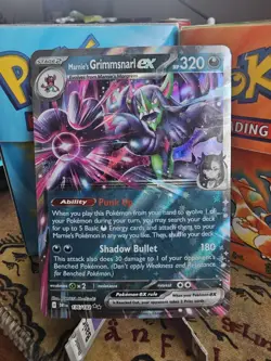 Pokemon Marnies Grimmsnarl EX Destined Rivals 136/182 - Image 1