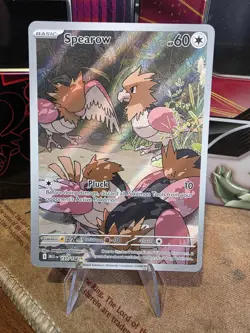 Pokemon Spearow 151/132 Mega Evolution Illustration Rare Holo Pack Fresh 🔥 - Image 1