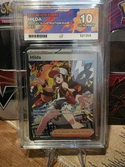 Pokemon TCG Hilda SIR Trainer White Flare 171/086 ACE 10 - Image 1