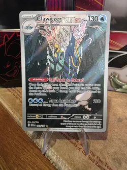 Clawitzer 141/132 Illustration Rare Mega Evolution Near Mint Pokemon - Image 1