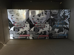 Pokemon Black Bolt & White Flare Booster Bundles 2x White Flare 1x Black Bolt - Image 2
