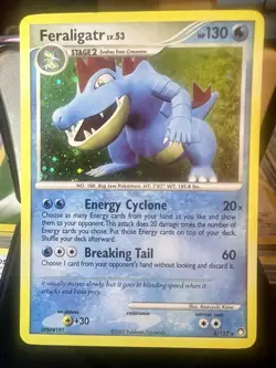 2007 Pokemon TCG Card - Typhlosion - Mysterious Treasures 16/123 Holo + Bonus! - Image 3