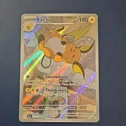 Pokemon Raichu Illustration Rare Holo 211/193 Sv02 Paldea Evolved 140 HP - Image 1