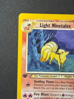 1st Edition Neo Destiny Pokemon TCG Ninetales - Image 2