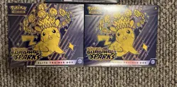 Pokemon TCG Surging Sparks Elite Trainer Box ETB ✅Sealed- Lot Of 2 - Image 1