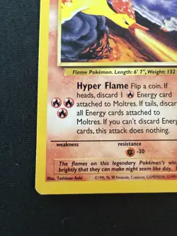 Moltres 21 Black Star Promo Pokemon TCG - Image 5
