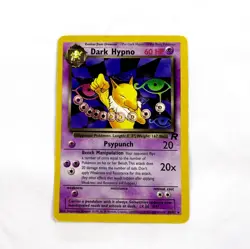 Pokemon TCG Dark Hypno 26/82 Team Rocket 2000 WOTC Rare Vintage MP Non Holo - Image 1