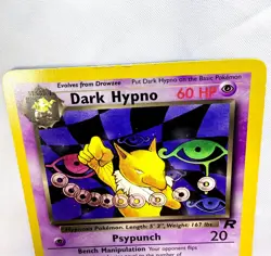 Pokemon TCG Dark Hypno 26/82 Team Rocket 2000 WOTC Rare Vintage MP Non Holo - Image 2