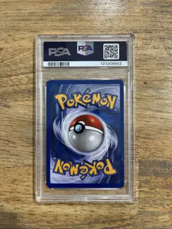 Graded PSA 7 1999 Pokemon Game Sandshrew #62 - Image 2