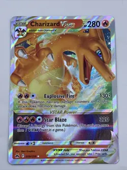 Charizard VSTAR 019/159 Pokemon TCG: Sword & Shield Crown Zenith Ultra Rare Holo - Image 2