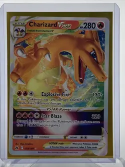 Charizard VSTAR 019/159 Pokemon TCG: Sword & Shield Crown Zenith Ultra Rare Holo - Image 5