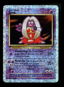 Jynx 26/110 Legendary Collection 2002 Reverse Holo Pokemon Card TCG - Image 1
