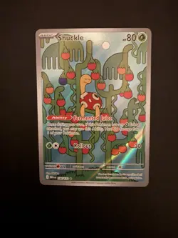 Pokemon Shuckle Mega Evolution 136/132 Illustration Rare NM - Image 1