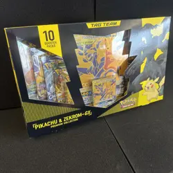 ‼Pokemon TCG Pikachu & Zekrom-GX Tag Team Premium Collection Box Sealed New! 820650809910 - Image 2