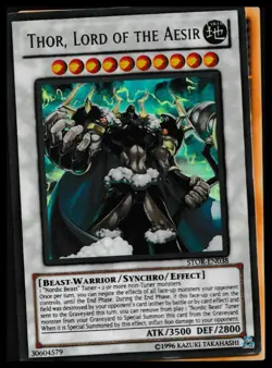 Storm of Ragnarok #STOR-EN038 Thor, Lord of the Aesir - Image 1